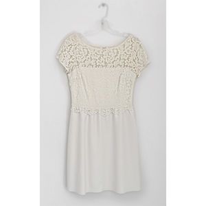 Bailey 44 Dresses - BAILEY 44 STARRY SKY WHITE FAUX LEATHER LACE DRESS Bailey 44 Dresses - BAILEY 44 STARRY SKY WHITE FAUX LEATHER LACE DRESS
